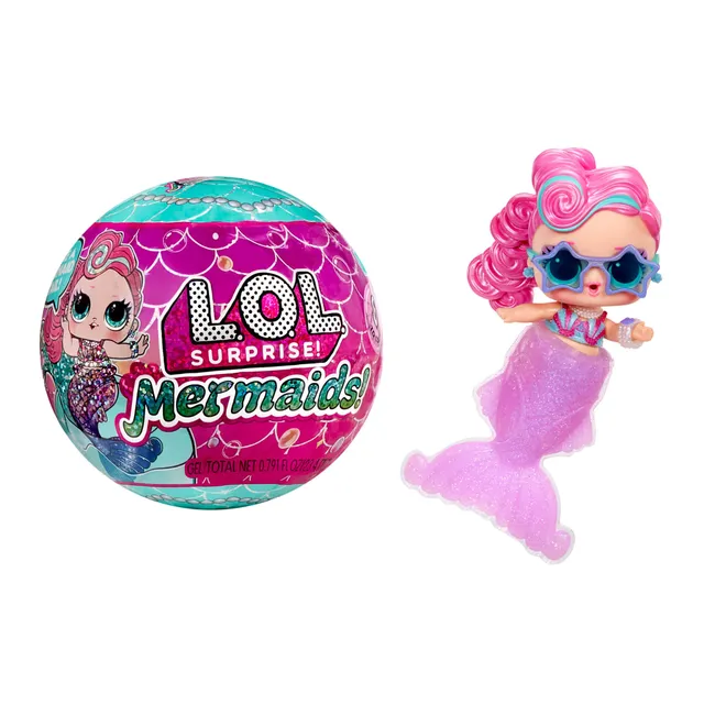 Surprise Mermaids! Play Figure in Ball