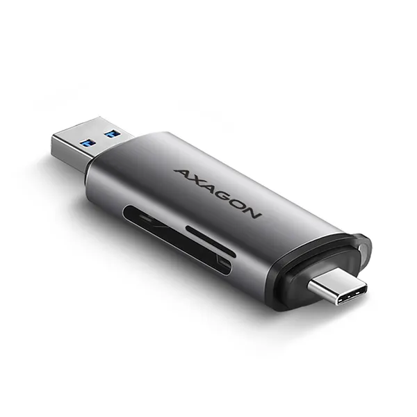 SuperSpeed USB-C & USB-A SD / microSD-kortläsare