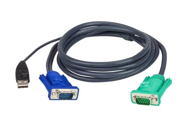 2L-5201U - Tangentbords-/video-/muskabel - US