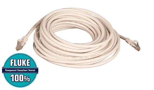 - Patch-kabel - RJ-45 (hane) till RJ-45 (h