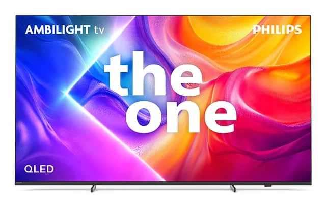 The One 85PUS9000 - 85 Diagonal klass LED-bakgrundsbelyst LCD-TV - QLED - Smart TV - TITAN OS - 4K UHD (2160p) 3840 x 2160 - HDR - Quantum Dot - pistolmetall