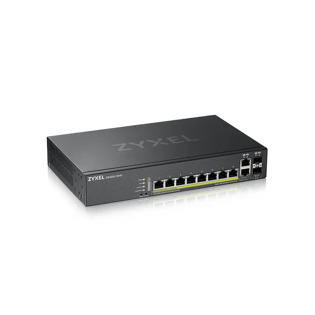 GS2220-10HP - Switch - Administrerad - 8 x 1