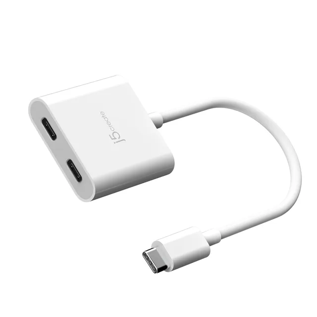 J5 Create USB C till Dual USB-C med video/PD
