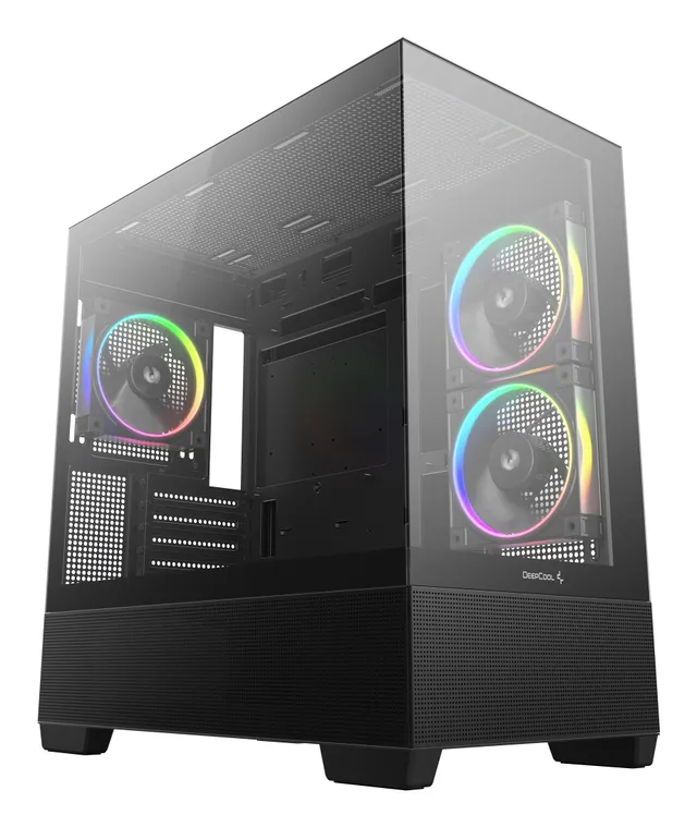 CG380 3F - Chassi - Minitower - Svart