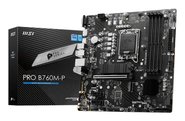 MSI PRO B760M-P LGA1700 mATX DDR5