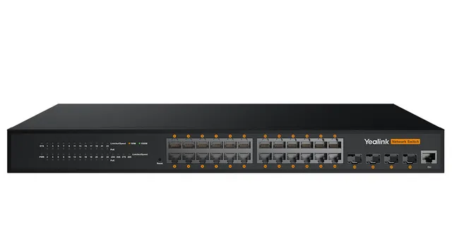 RCH240 PoE Network L2+ Switch 24x Port 1Gbit/s 370W PoE
