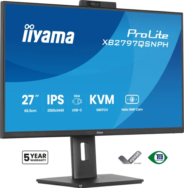 27" iiyama ProLite XB2797QSNPH-B1 - LED monitor - 27"