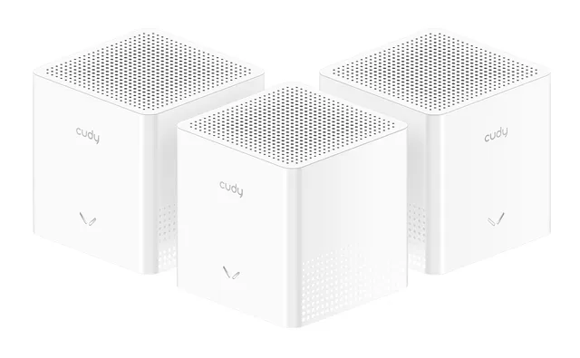 M1200 -mesh WiFi -järjestelmä, Wi-Fi 5, AC1200, Dual-band, 3 kpl, valkoinen