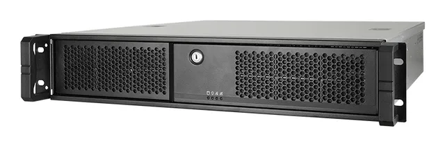 UNC-209SR-B-OP 19" rack 2U, ATX, 457mm djup