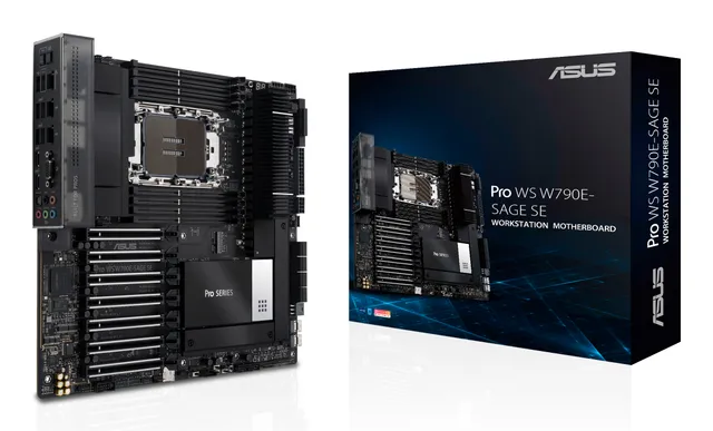 PRO WS W790E-SAGE SE Moderkort - Intel W790 - Intel LGA4677 - DDR5 RAM - SSI (Server)