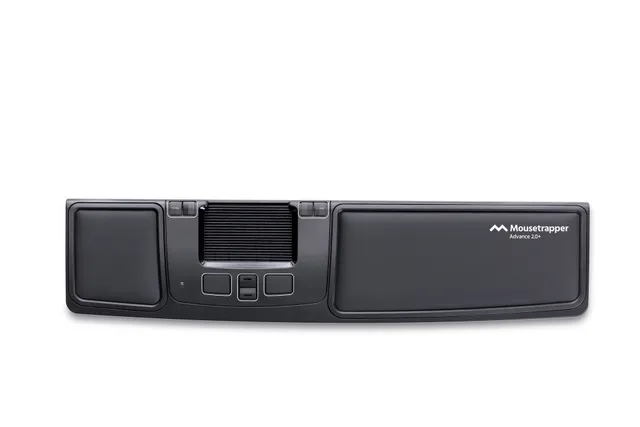 Advance 2.0+ - Black/White - Spårrad - Touch - 6 knappar - Svart