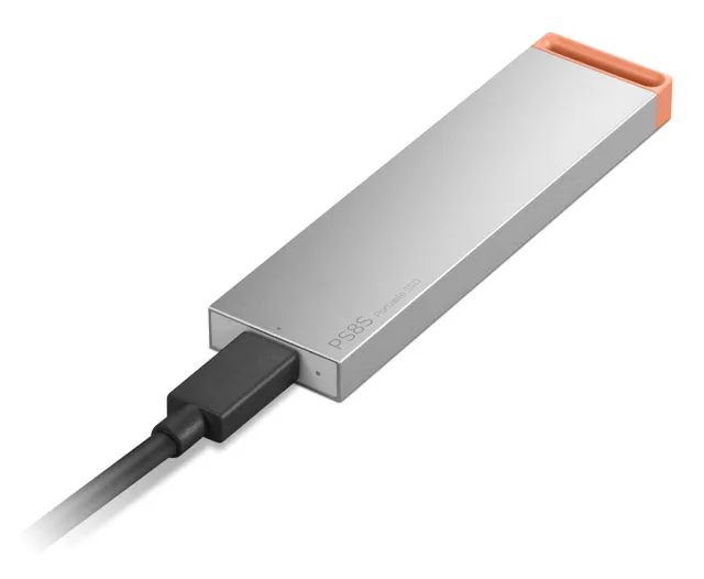 PS8S - SSD - 2 TB - extern (portabel) - USB 3.2 Gen 2 (USB-C kontakt) - isgrå - för ThinkPad T16 Gen 4 21QN