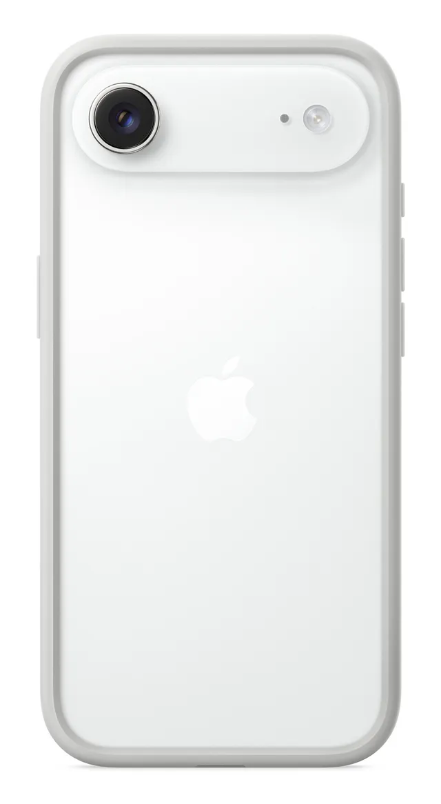 Stötsskydd för mobiltelefon - förstäkt polykarbonatplast - ljusgrå - för iPhone Air