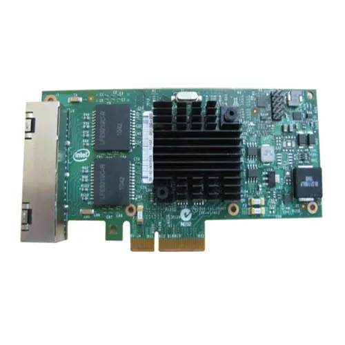 Intel I350 QP - Nätverksadapter - PCIe - Gigabit Ethernet x 4 - för PowerEdge C6220, R220, R320, R420, R820, R920, T130, T320, T330, T420, PowerVault