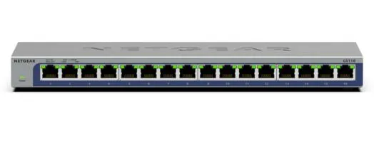 GS116v3 16-Port Gigabit Ethernet Unmanaged Switch