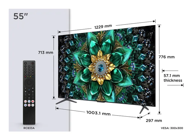 55" Q6C Premium QD-MiniLED TV (2026)