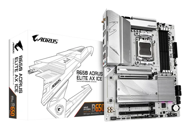 Gigabyte B650 AORUS Elite AX ICE AM5 ATX DDR5