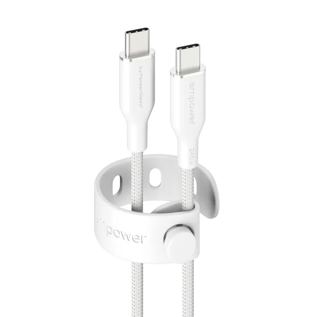 by PanzerGlass - USB-kabel - USB-C (hane)