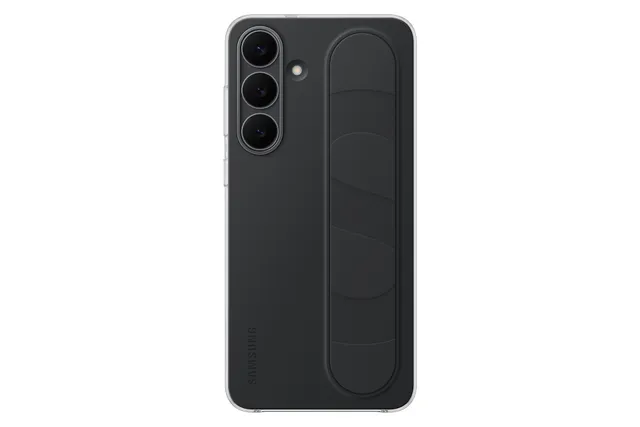 EF-GS731 - Baksidesskydd för mobiltelefon - silikon, termoplastisk polyuretan (TPU), plast - svart - för Galaxy S25 FE