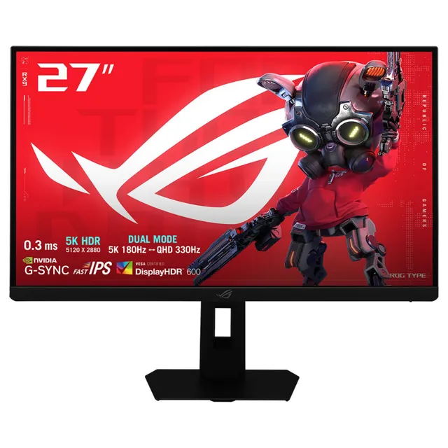 27" ROG Strix XG27JCG IPS 5K 180/320 Hz Dual Mode