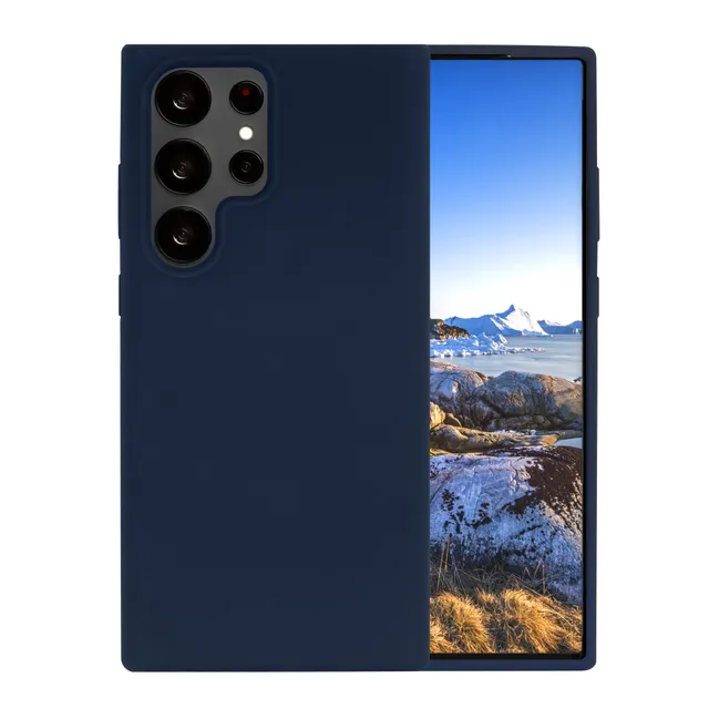 dbramante1928 Costa Rica - Baksidesskydd för mobiltelefon - återvunnen plast, återvunnet silikon - havsblå - för Samsung Galaxy S23 Ultra