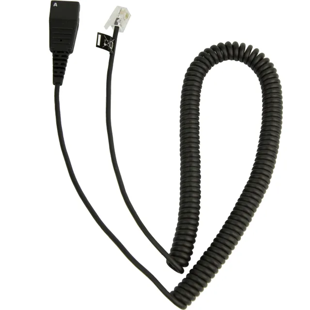 specialkabel QD till RJ10 spiral 0,5 m