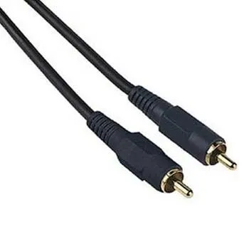 Kabel RCA-RCA Svart 0.75m