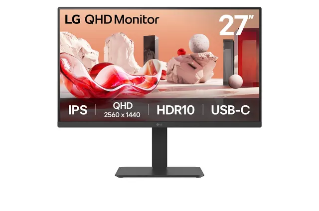 27" LG 27BA65QB-B - LED monitor - HDR