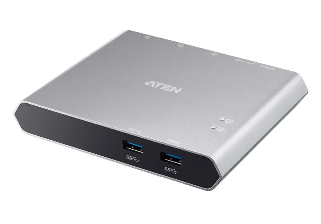 US3310 - USB-växel - 2 x USB 3.1 Gen 1 - skri