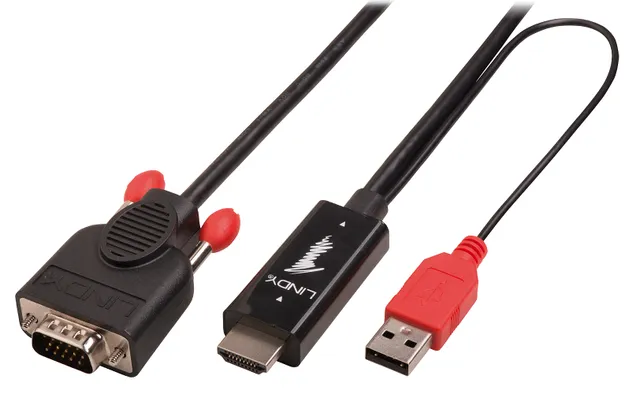 video cable - HDMI / VGA / USB - 3 m