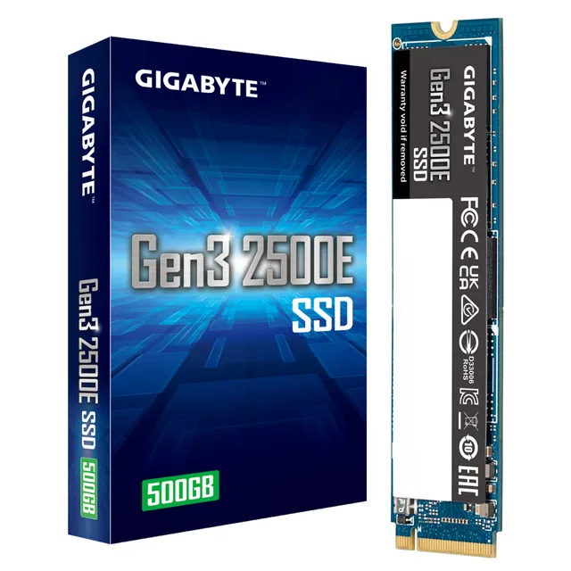 Gen3 2500E SSD - 500GB - PCIe 3.0 - M.2 2280