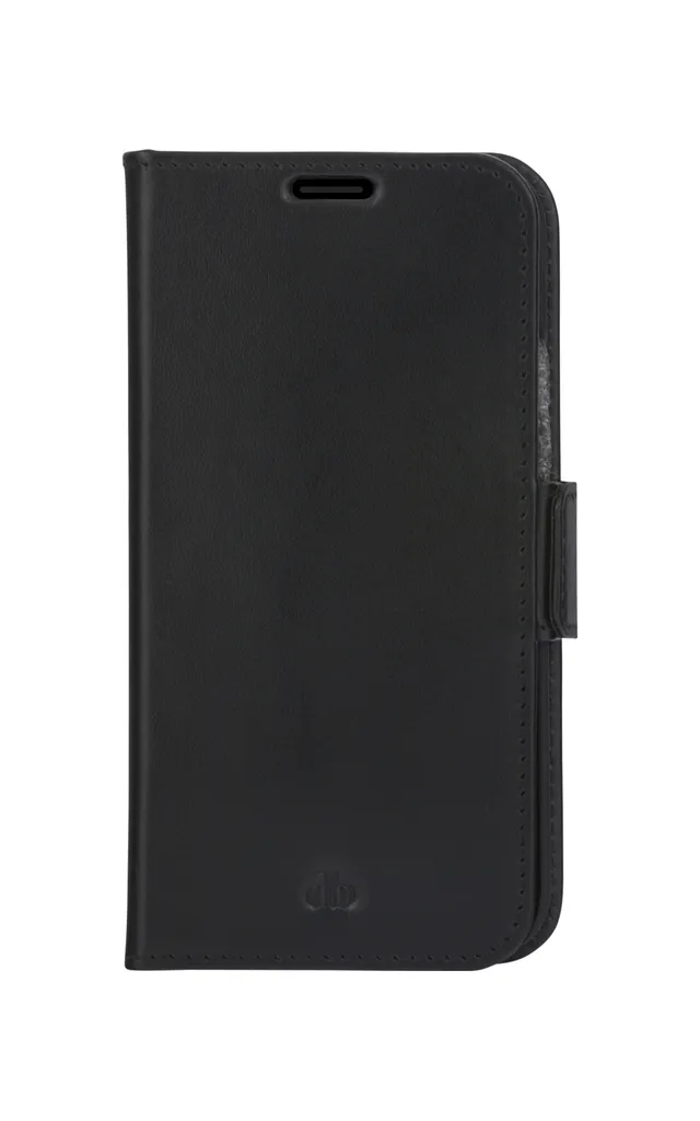 dbramante1928 Copenhagen Slim - Vikbart fodral för mobiltelefon - narvat läder - svart - för Apple iPhone 13 Pro Max