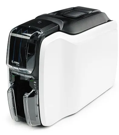 Zebra ZC100 - Plastkortsskrivare - färg - färgsublimering/termisk överföring - CR-80 Card (85.6 x 54 mm) - 300 dpi - upp till 700 kort per timma (mono)/ upp till 150 kort per timma (färg) - kapacitet: 100 kort - USB 2.0