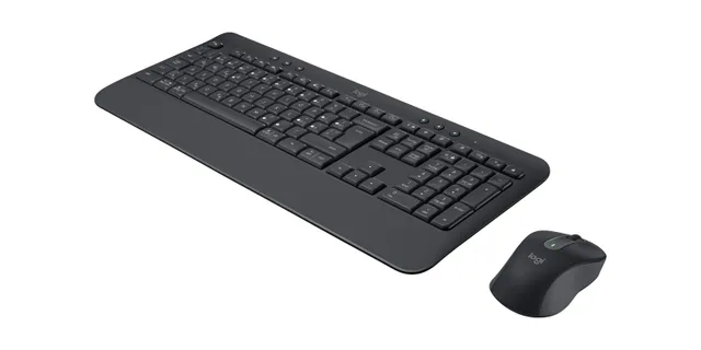 Signature MK650 for Business - Tastatur & Mus set - Czechoslovakian - Grå