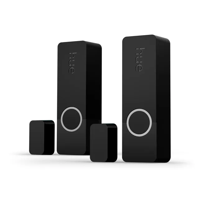 Secure kontaktsensor Svart 2-pack