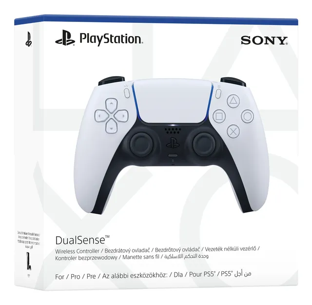 | DualSense™ - Gamepad - trådlös - Bluetooth - för Sony PlayStation® 5 | Vit