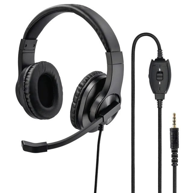"HS-P350" PC Office Headset Stereo black