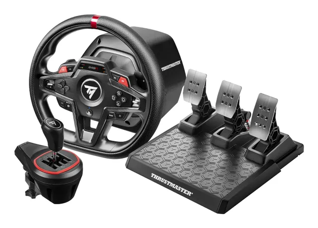 T248R Shifter Pack - PS5 - Wired Steering wheel & Pedal set - PC