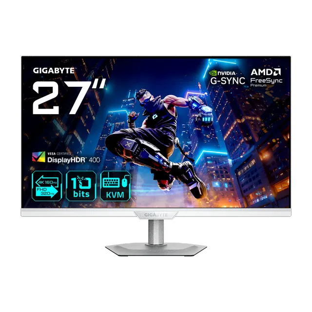 27" GIGABYTE M27UP - 3840x2160 (4K) - 160Hz - IPS - 18W USB-C