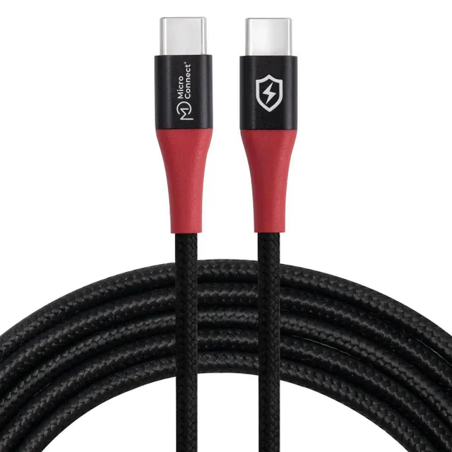 Safe Charge Data Blocker USB-C -kaapeli, 60 W, 1,5 m, musta