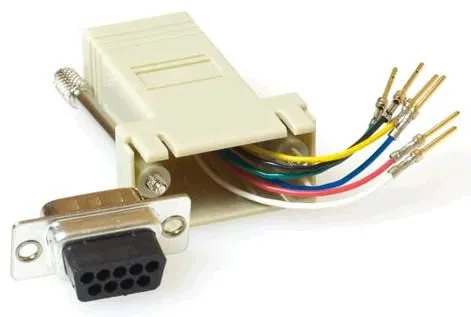 Adapter DB9ho-RJ45