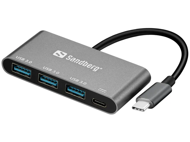 USB-C to 3 x USB 3.0 Converter - USB-adap