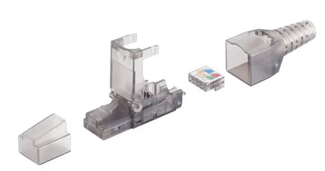 - Nätverkskontakt - RJ-45 (hane) - UT