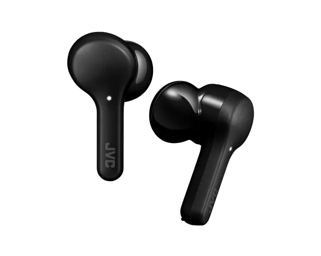 HA-A8T - äkta trådlösa hörlurar med mikrofon. - ear tip / in-ear - Bluetooth® 5.0 - upp till 15 timmars batteritid (via medföljande laddningsbox) - Svart