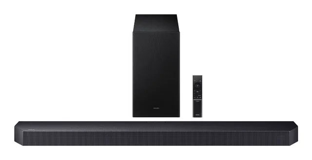 Q-series HW-Q600F Sort 3.1.2 kanaler - Soundbar