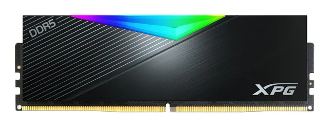XPG LANCER RGB - DDR5 - sats - 32 GB: 2 x 16 GB - DIMM 288-pin - 6000 MHz / PC5-48000 - CL30 - 1.35 V - ej buffrad - on-die ECC - svart