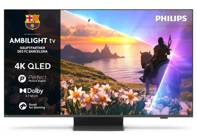 43" 4K QLED Ambilight TV (2025) 43PUS8600/12