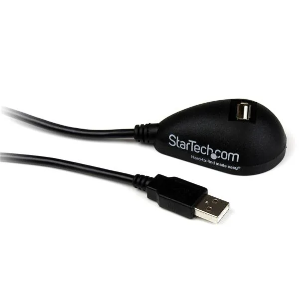 5ft Desktop USB Extension Cable - A M