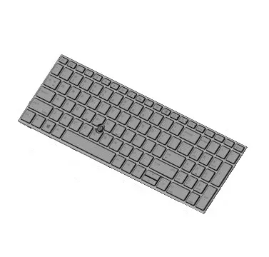 TouchPad - Ersättningstangentbord för bärbar da