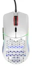 Model O - Matte White - Gamingmus - Optic - 6 knappar - Vit med RGB ljus